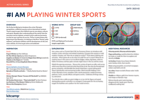 Playing Winter Sports