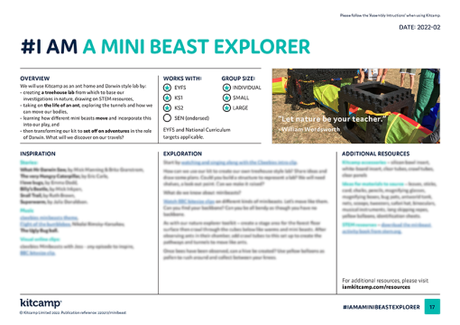 Mini Beast Explorer